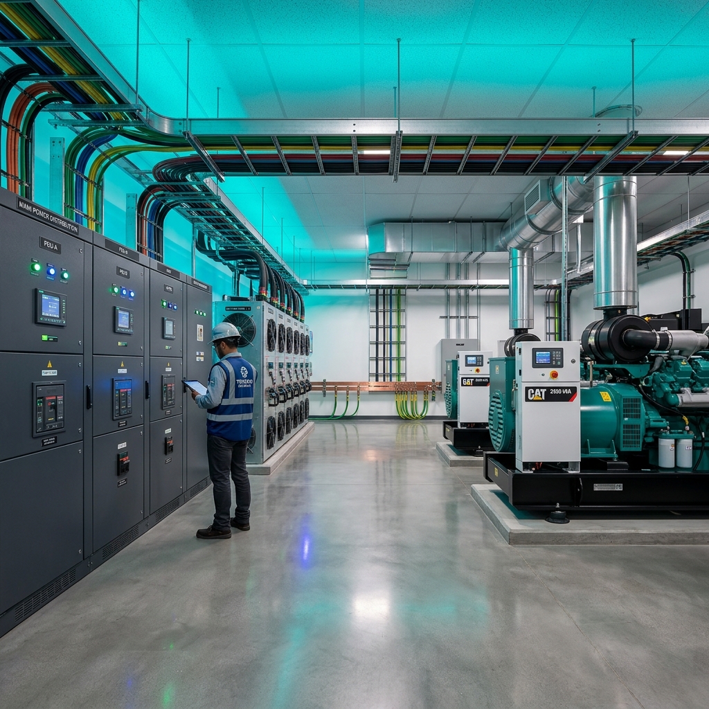 Al Faas Electromechanical Power Room